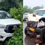 केदार कश्यप के काफिले में SUV की टक्कर, 6 लोग घायल